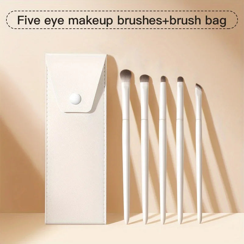 10-Piece Eye Makeup Brush Set – Soft Eyeshadow & Eyeliner Eye Makeup Brushes Nixie