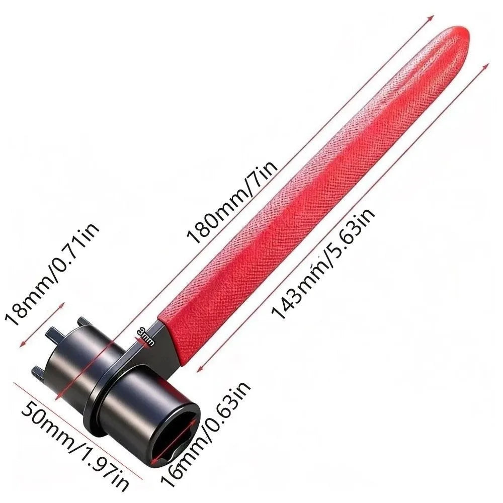 2-in-1 Angle Grinder Wrench Quick Release Four-Jaw Tool