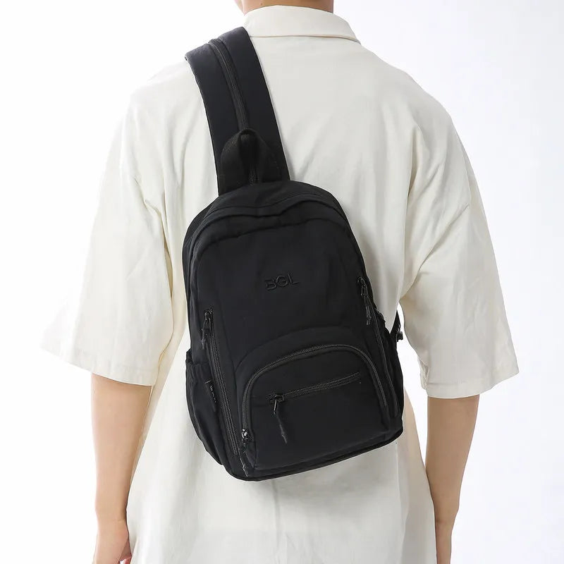 Japanese-Style Nylon Backpack & Crossbody Bag for Women | Nixie Women's Backpack Nixie