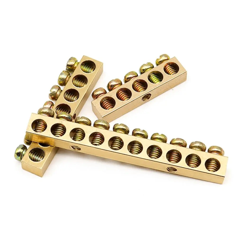 Copper Bar Terminal Block Screw Wire Connector | Bus Bar