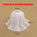 E27 Acrylic Bell Orchid Lampshade – DIY Lamp Replacement Lamp Shade Nixie Default Title