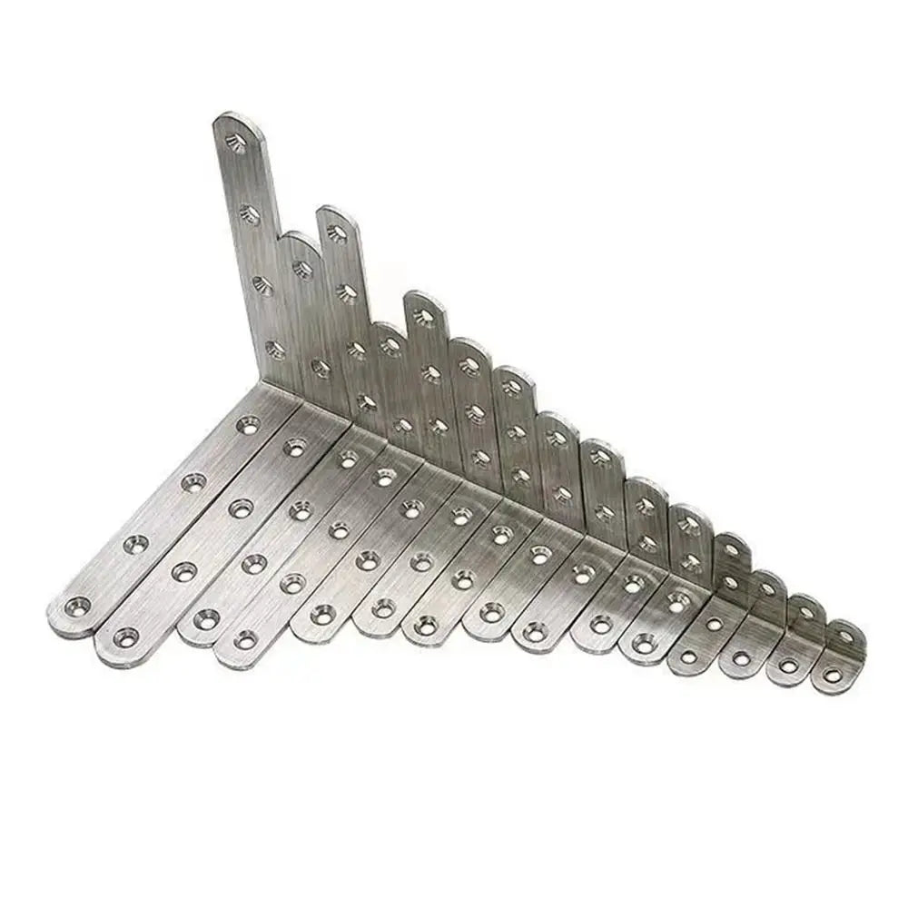 SUS304 Stainless Steel 90° Corner Brace Bracket Furniture