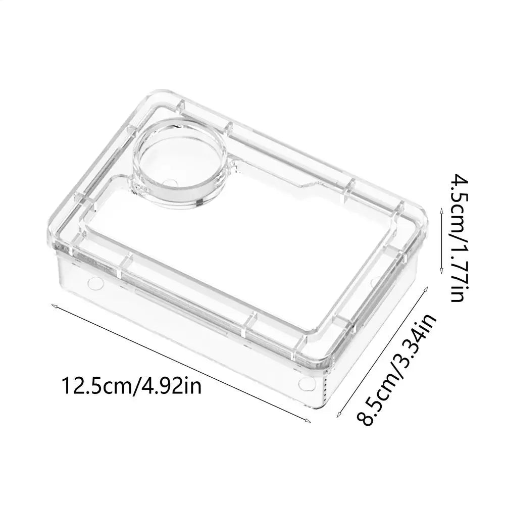 Reptile Escape-Proof Feeding Dish Bowl for Lizards & Iguanas Reptile Feeding Dish Nixie White