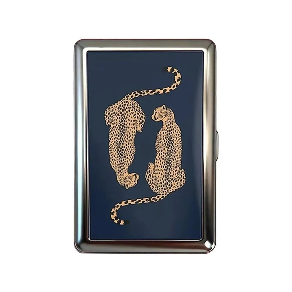 Vintage Metal Card Case – Snap ID & Credit Card Holder