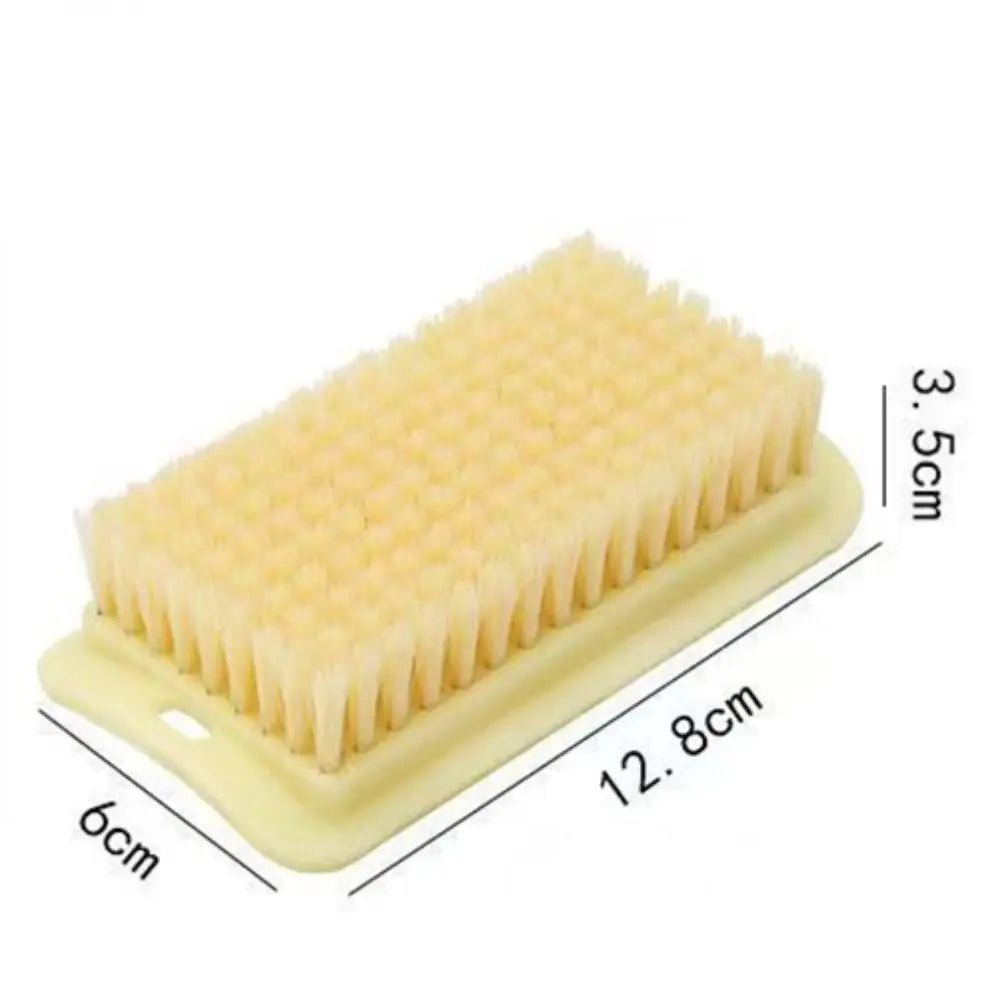 Soft Bristle Laundry Brush – Gentle Fabric Stain Scrubber Laundry Scrub Brush Nixie