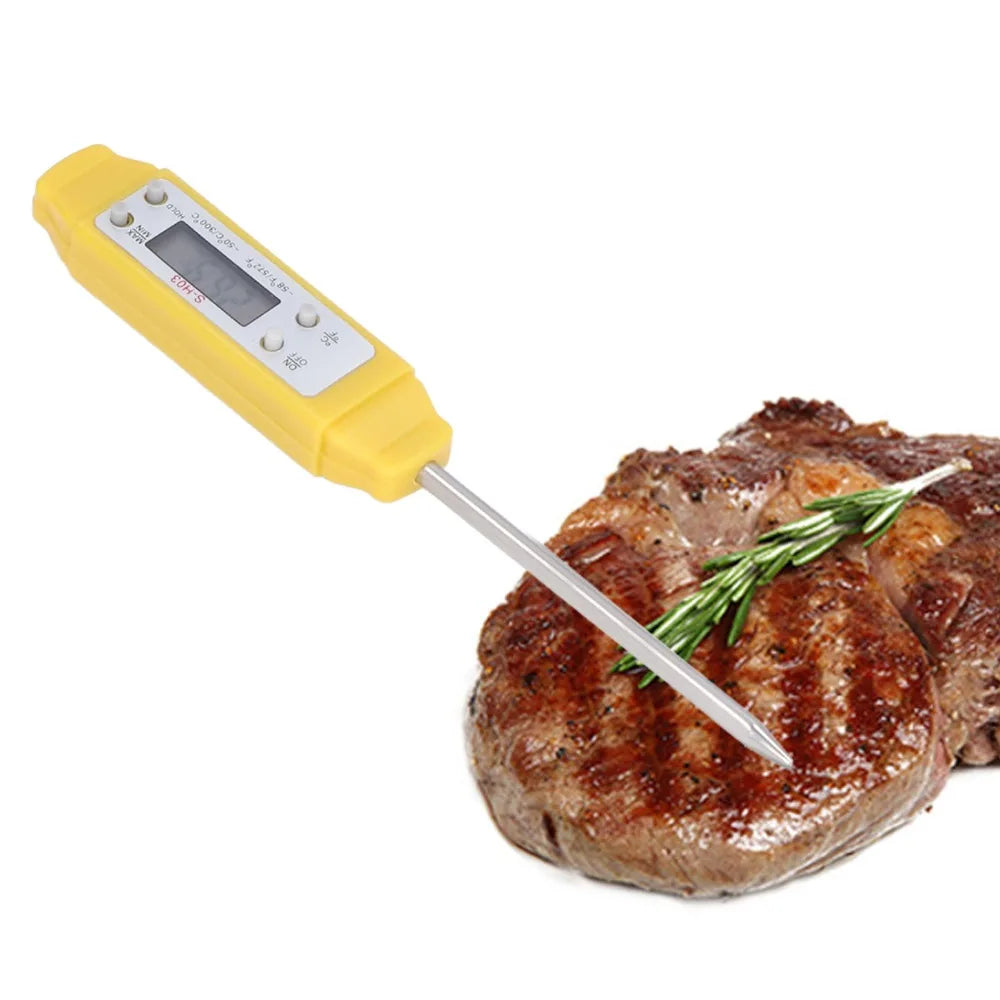 Digital Food Thermometer -50°C~300°C Instant Read Kitchen Probe Kitchen Thermometer Nixie