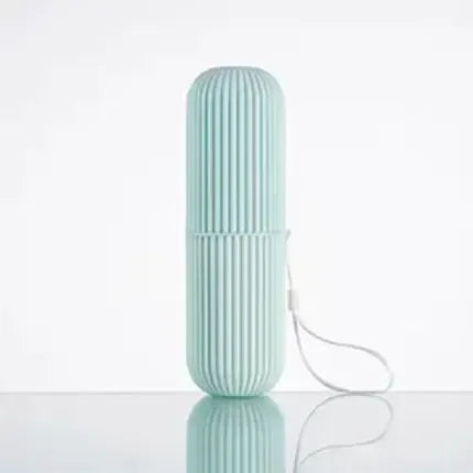 Portable Toothbrush & Toothpaste Holder Travel Storage Case Toothbrush Travel Case Nixie Green