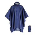 Heavy Duty Waterproof Rain Poncho – Lightweight Camping Raincoat Waterproof Rain Poncho Nixie Blue one size