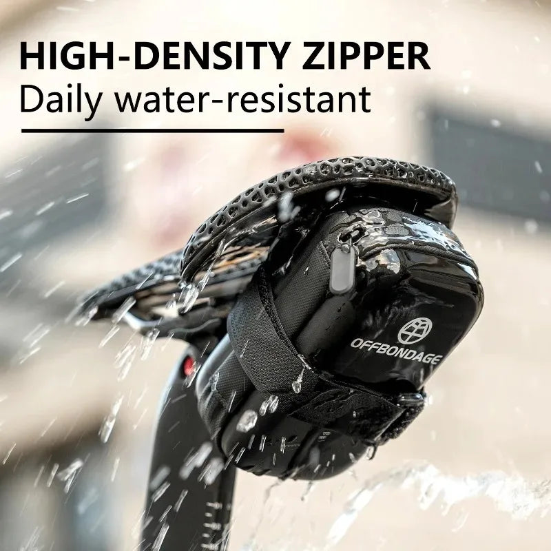 OFFBONDAGE Mini Waterproof Bike Saddle Bag | Cycling Tail Bag Bike Saddle Bag Nixie