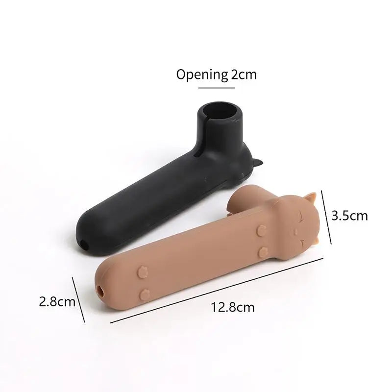 Cartoon Cat Silicone Door Knob Cover – Anti-Slip Safety Protector Door Knob Cover Nixie