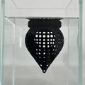 Suspended Cone Fish Hideout Bed – Aquarium Tank Decoration Aquarium Fish Hideout Nixie Black