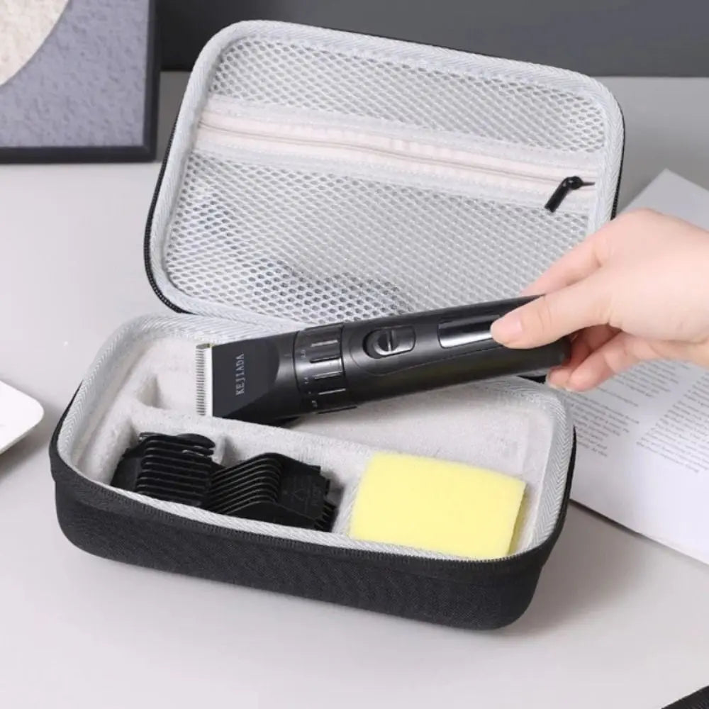EVA Hair Clipper Case – Shockproof Waterproof Box for Braun MGK Clipper Carrying Case Nixie