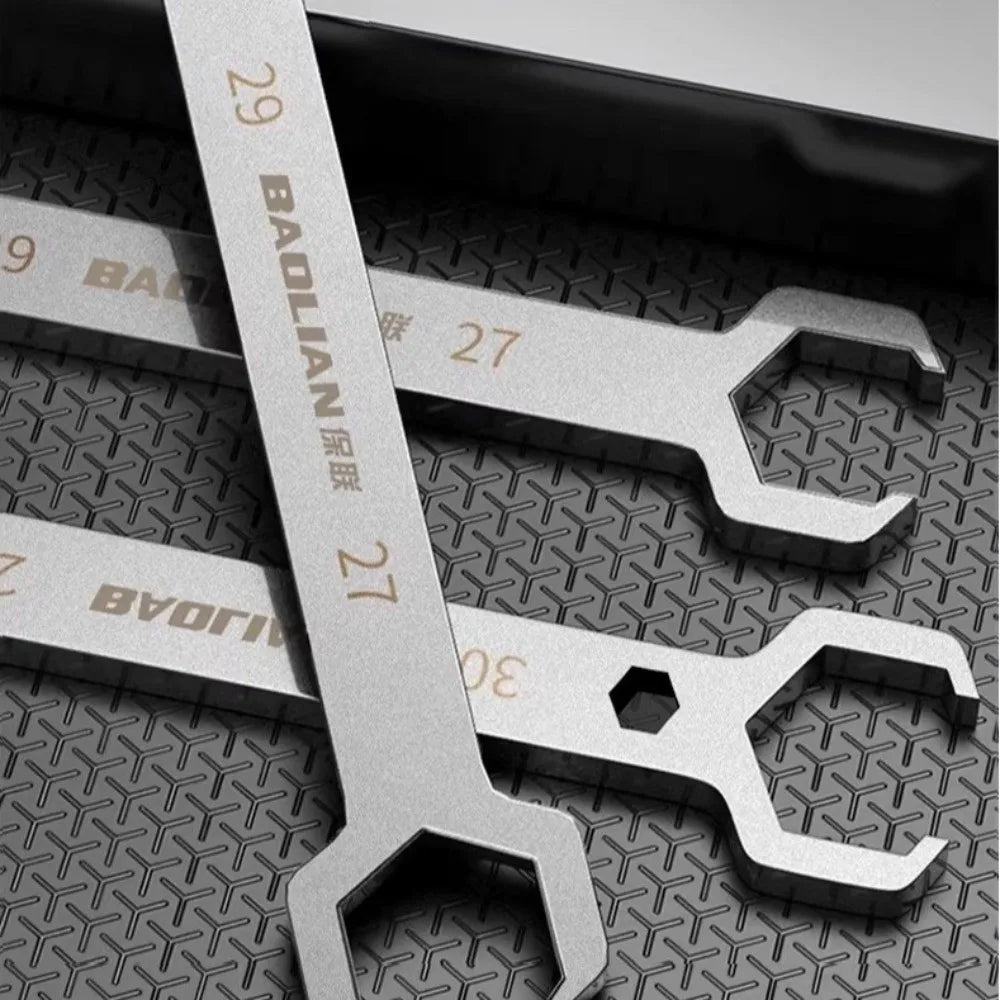 Double Ended Manifold Valve Wrench 27/29mm 28/30mm Steel Double-Ended Wrench Nixie
