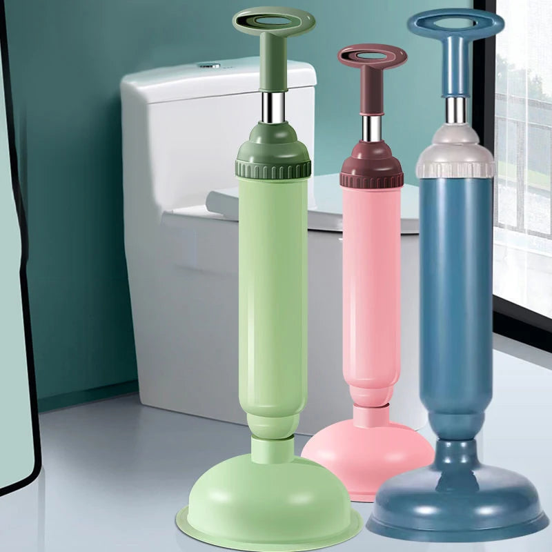 High-Pressure Toilet Plunger – Strong Suction Drain Unblocker Drain Plunger Nixie