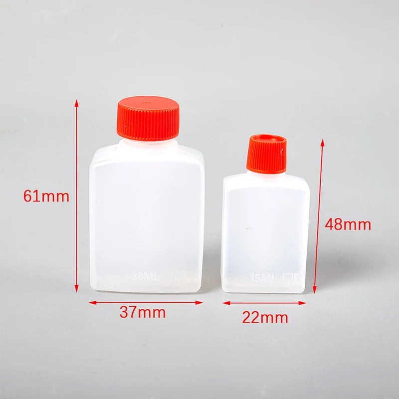 10PCS Mini Squeeze Sauce Bottles 15/30ml Condiment Dispensers Condiment Dispenser Set Nixie