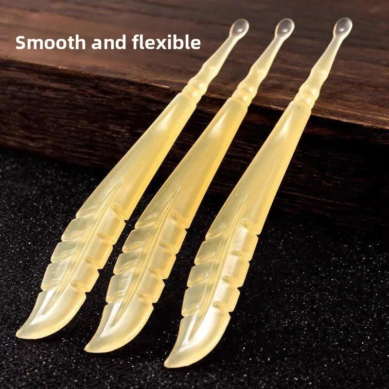 10-Pack Soft Rubber Ear Spoon Earwax Cleaning Tool – Kids & Adults