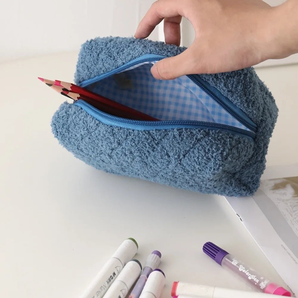 Velvet Makeup Bag Large Capacity Cosmetic Storage Pouch Cosmetic Storage Bag Nixie