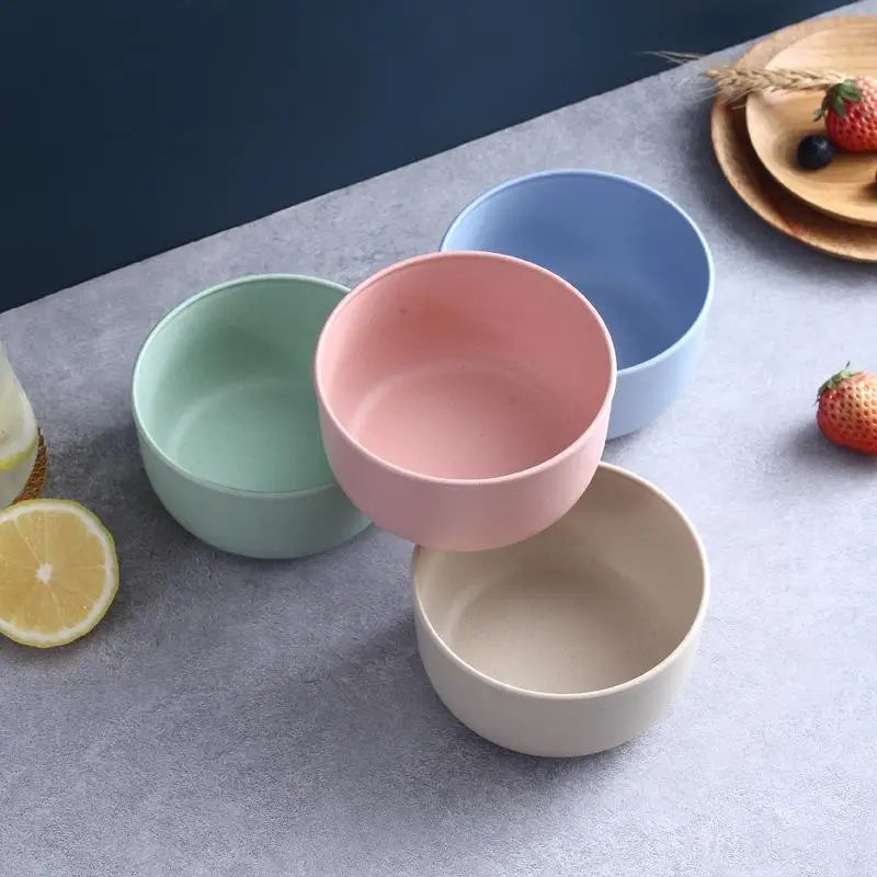 Wheat Straw Bowl – Lightweight Eco-Friendly Tableware Wheat Straw Bowl Nixie