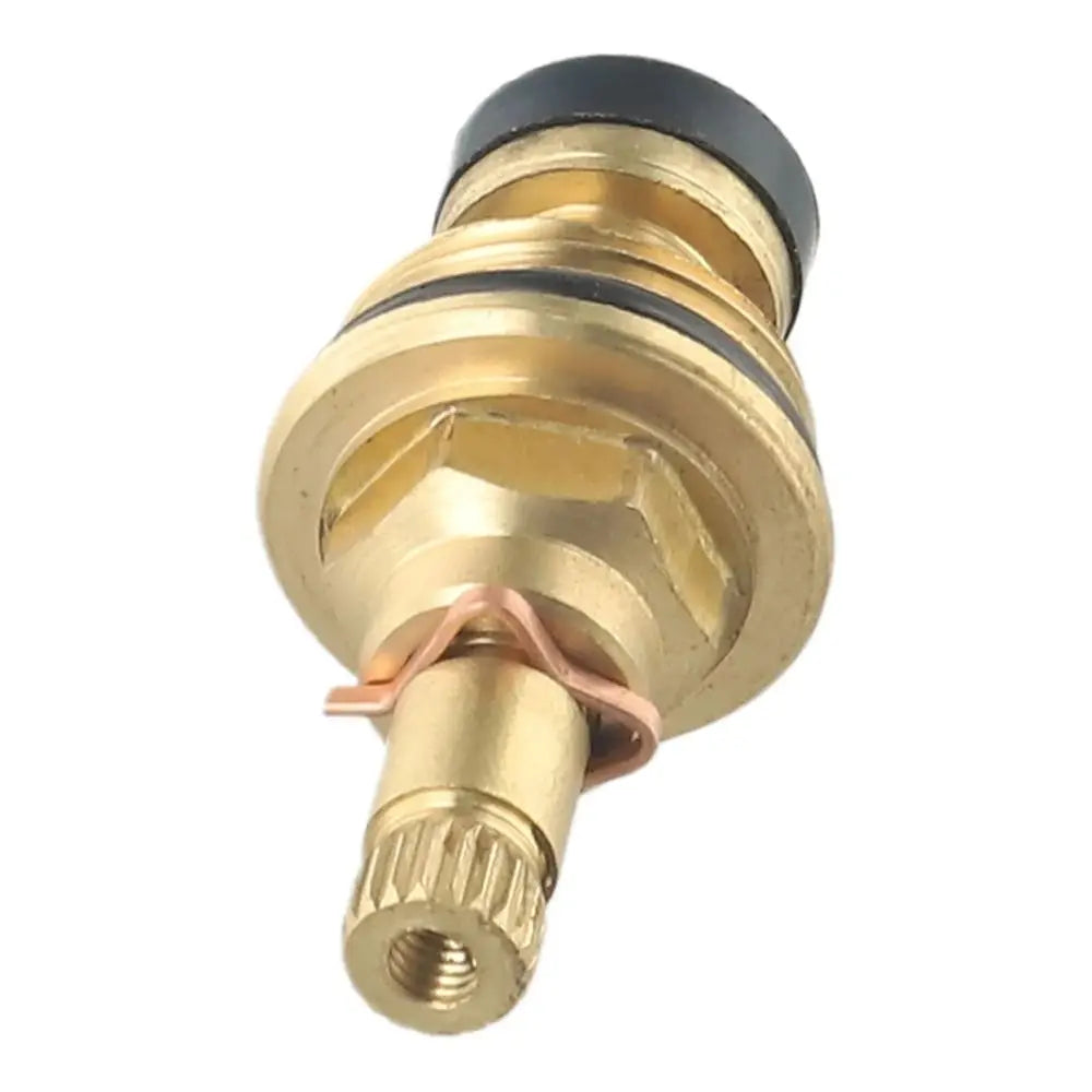 6Pcs G1/2" Brass Faucet Valve Cartridge 20-Tooth Replacement Faucet Valve Cartridge Nixie