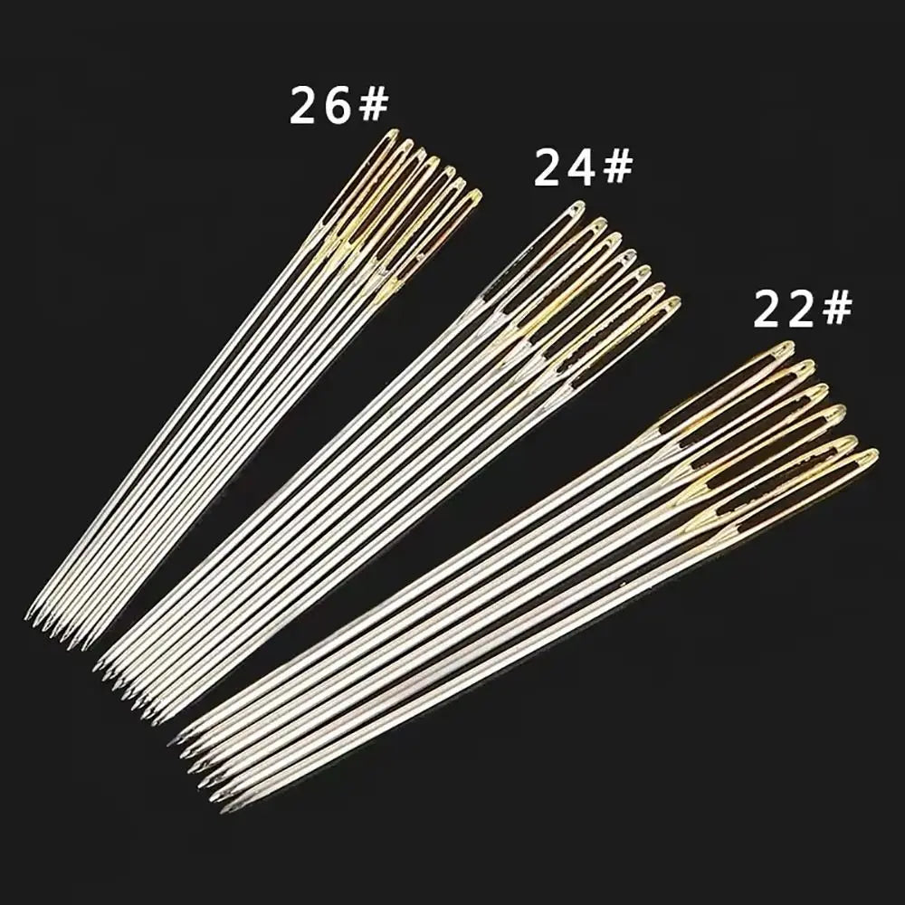 100Pcs Cross Stitch Needles Set – Sizes 22/24/26# Stainless Steel Embroidery Needle Set Nixie