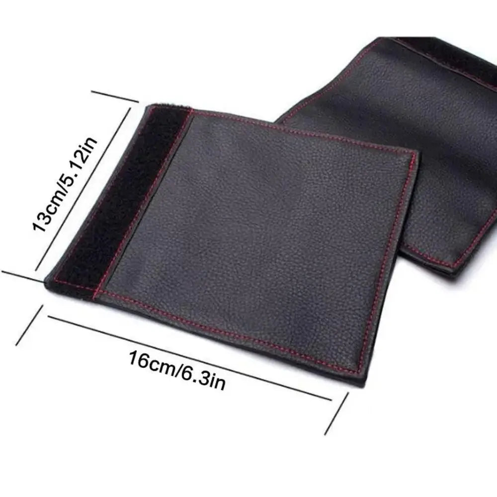 2PCS PU Leather Door Handle Cover – Anti-Slip Grip Protector