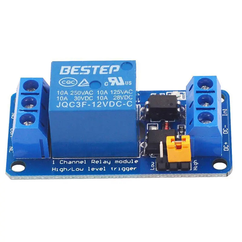 1-Channel Relay Module 3.3V 5V 12V 24V High/Low Level Trigger Relay Module Nixie