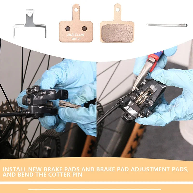 BUCKLOS Sintered Disc Brake Pads MTB B01S B05S Shimano Fit Disc Brake Pads Nixie