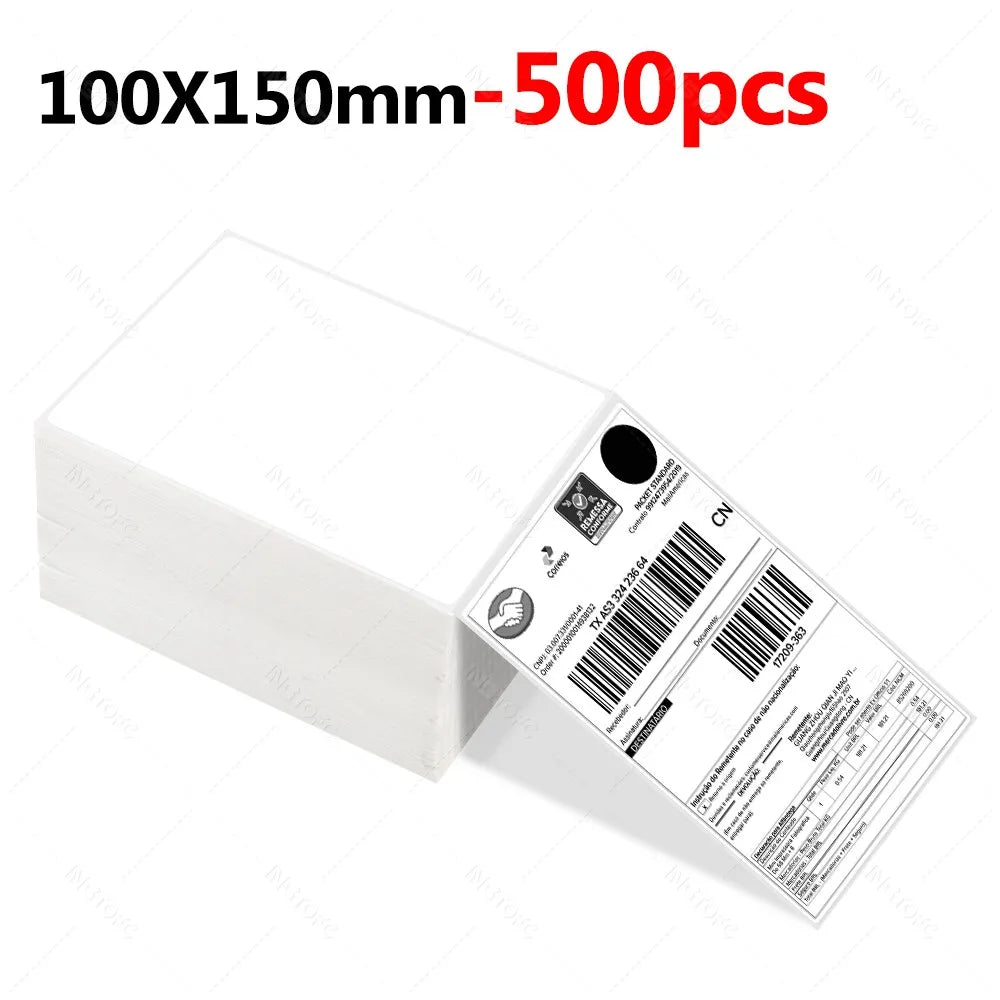 4x6 Thermal Shipping Labels 500 Sheets – Self-Adhesive Thermal Shipping Labels Nixie 100x150mm-500pcs
