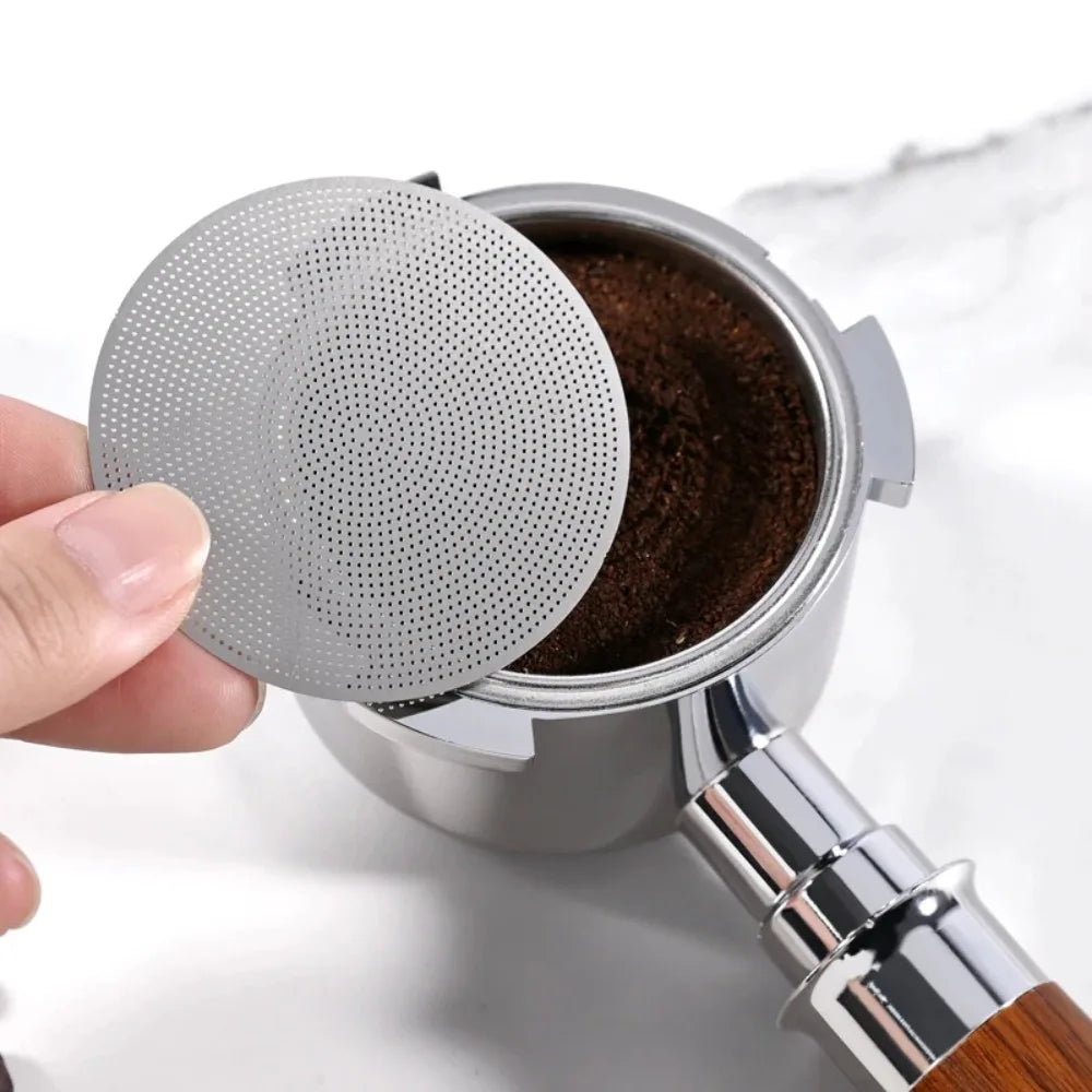 Espresso Filter Holder 0.2mm Screen 51/53/58.5mm Portafilter