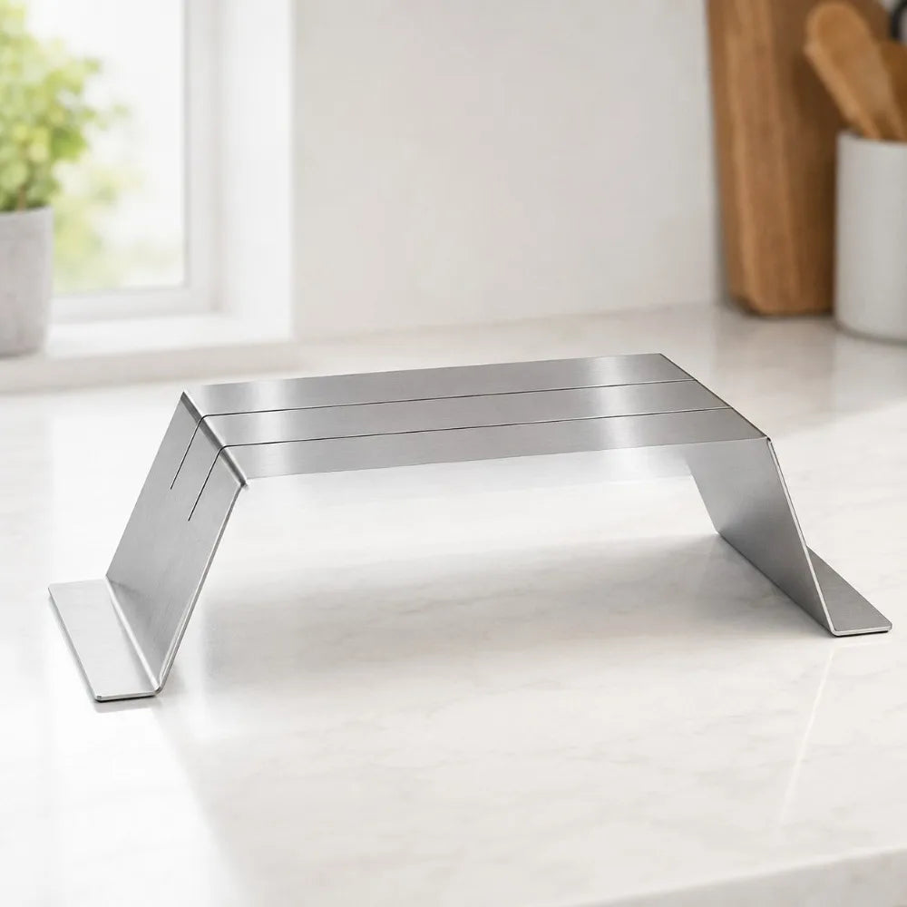 Stainless Steel Cutting Board & Pot Lid Holder Organizer Kitchen Organizer Stand Nixie