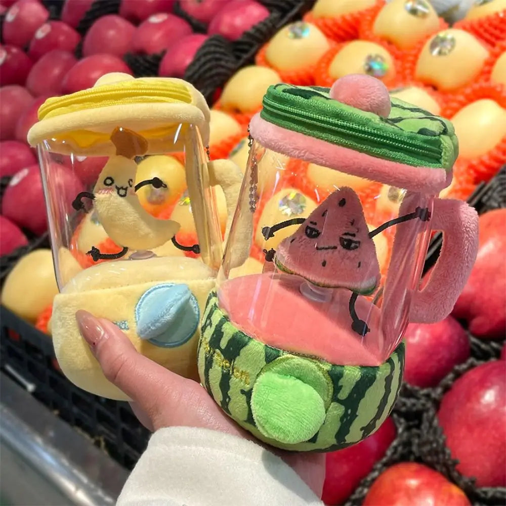 Cartoon Fruit Juicer Plush Toy – Rotating Stuffed Animal Gift Stuffed Plush Toy Nixie
