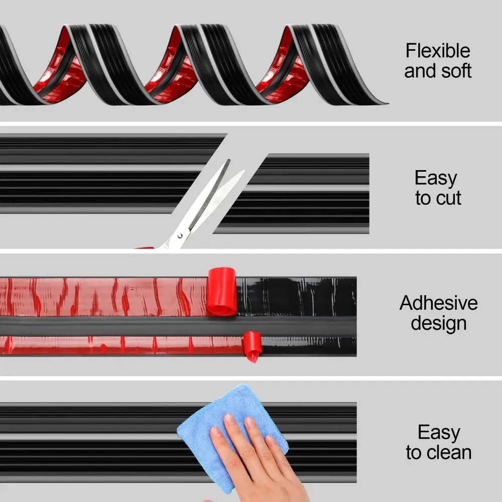 PVC Non-Slip Stair Strip 100cm | Self-Adhesive Step Tread Tape