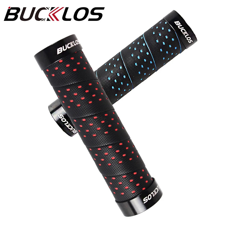 BUCKLOS MTB Lock-On Bike Grips – Anti-Slip Handlebar Covers Bike Handlebar Grips Nixie