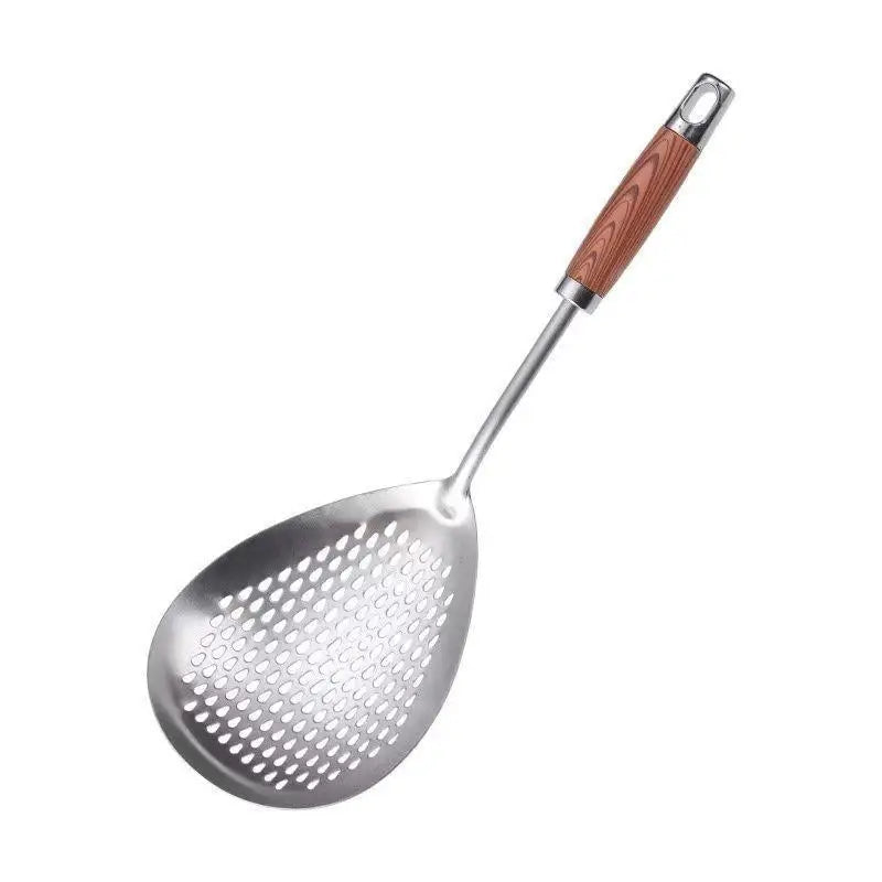 Stainless Steel Spider Skimmer Strainer – Non-Slip Handle Kitchen Skimmer Strainer Nixie