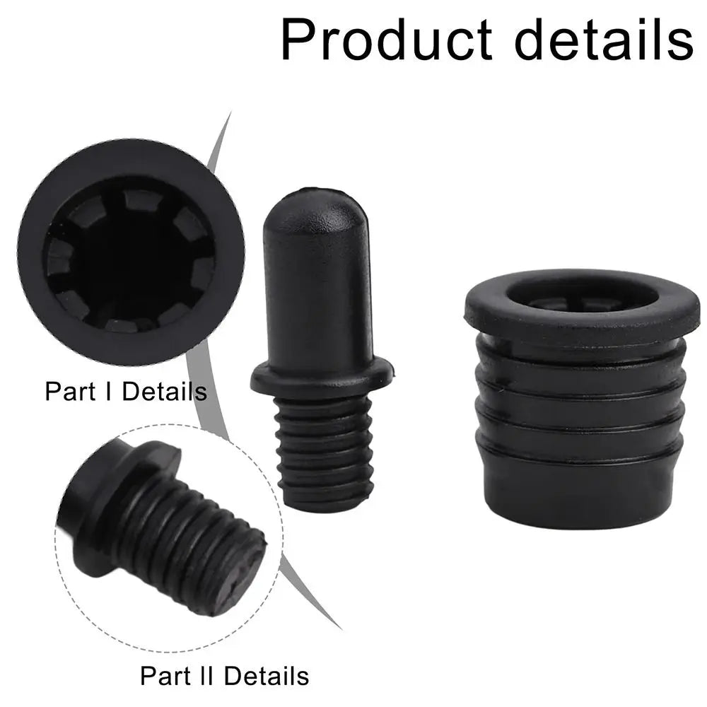 10 Pairs Speaker Grill Pegs Kit – Ball Socket Snap Buckles Speaker Grill Clips Nixie