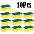 Double-Sided Dishwashing Sponge Scouring Pad Set 5/10 Pcs