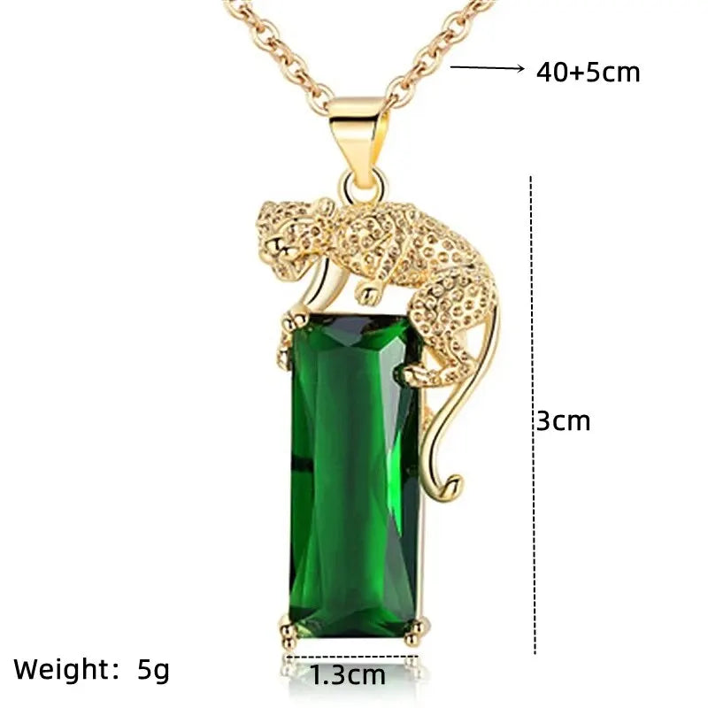 Gold Plated Crystal Glass Pendant Necklace for Women Pendant Necklace Nixie