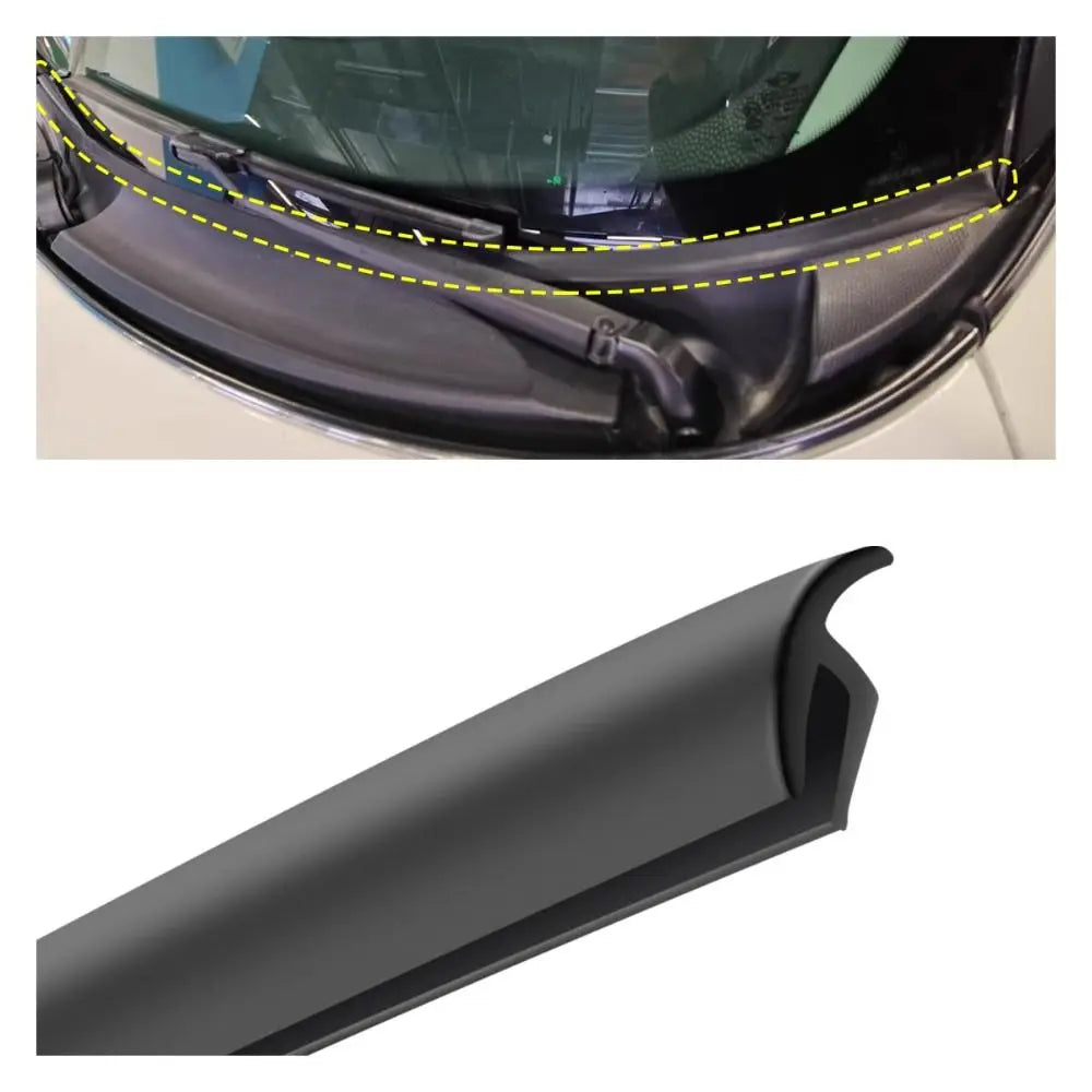 H-Shape Car Windshield Rubber Seal Strip 1.7M Weather Strip