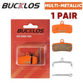 BUCKLOS MTB Disc Brake Pads Shimano D02S N03A M8020 M9120 Disc Brake Pads Nixie Multi-Metallic 1Pair