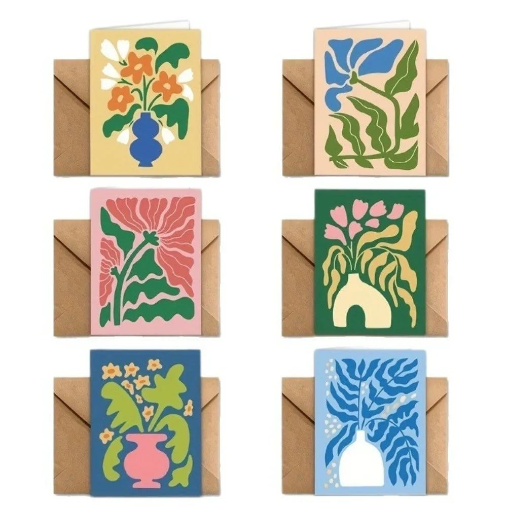 Boho Floral Thank You Cards with Envelopes – 12 or 24 Pack Greeting Note Cards Nixie