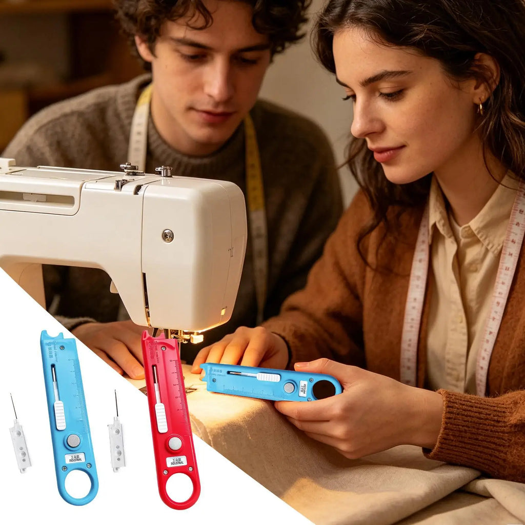 4-in-1 Automatic Needle Threader & Seam Ripper Sewing Tool Sewing Needle Threader Nixie