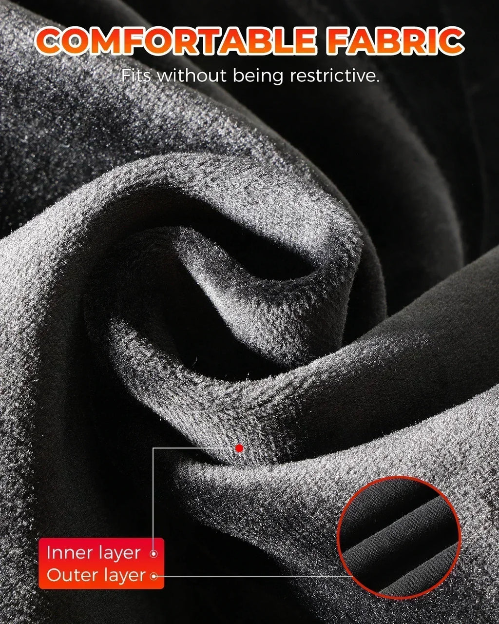 KEMITOUR 28-Zone USB Heated Thermal Underwear Suit | Top & Pants Heated Thermal Underwear Nixie