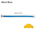 304 Stainless Steel Flexible Water Heater Hose 20–50cm Flexible Water Hose Nixie 40cm blue