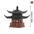 Mini Pagoda Statue – Zen Garden, Bonsai & Aquarium Decor Garden Statue Figurine Nixie M