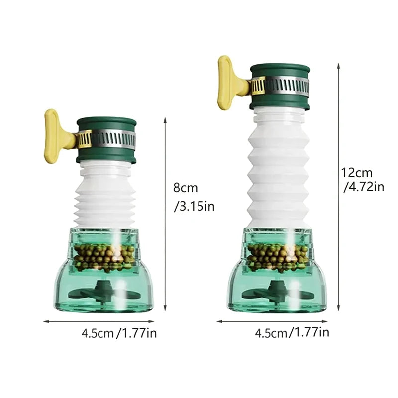 360° Swivel Faucet Bubbler – Water-Saving Kitchen Nozzle Faucet Nozzle Adapter Nixie
