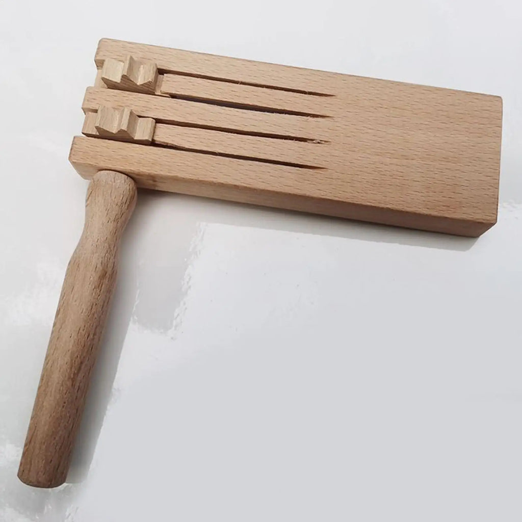Wooden Spinning Ratchet Noise Maker – Party & Sports Toy