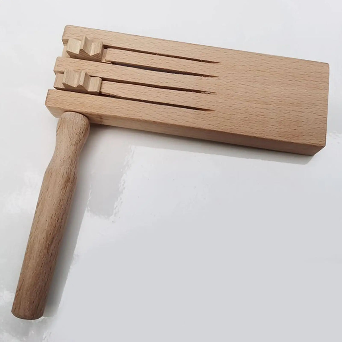 Wooden Spinning Ratchet Noise Maker – Party & Sports Toy