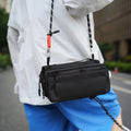 Nixie Lightweight Multi-Pocket Crossbody Bag for Travel & Hiking Crossbody Shoulder Bag Nixie Black