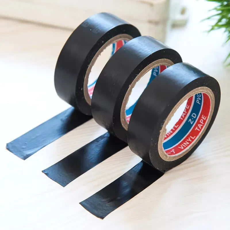 Black Flame Retardant Electrical Insulation Tape 10M/100M Electrical Insulation Tape Nixie