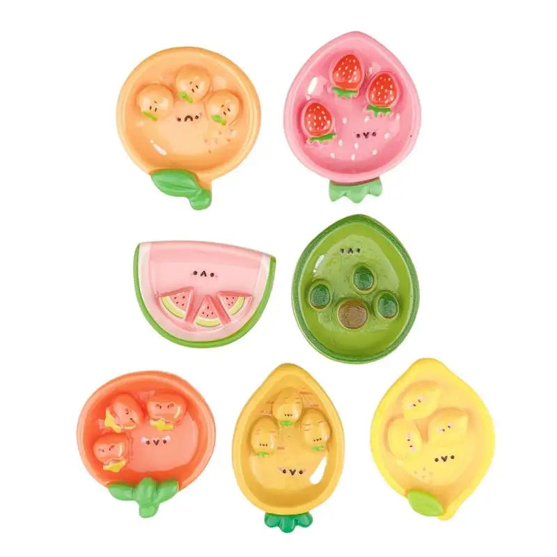 Fruit Resin Charms 7Pcs – DIY Jewelry, Scrapbooking & Crafts DIY Resin Charms Nixie